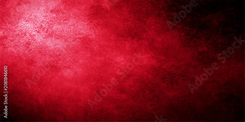 Bild auf Leinwand Red grunge textured background paper wall wallpaper vintage aged dirty rough dar