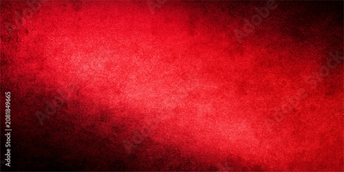 Red grunge textured vintage background paper wall with aged dark distressed antique retro pattern design backdrop