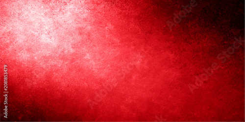 Red grunge textured background with aged paint and vintage paper wall wallpaper design, dark rough abstract retro dirty antique illustration, artistic material backdrop