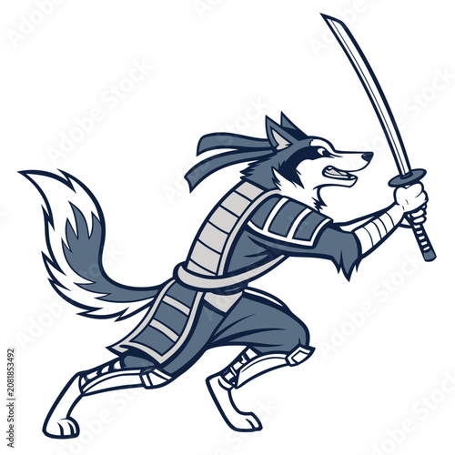 Border Collie Dual-Wielder 1