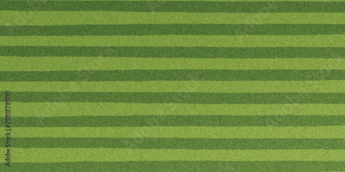 Green Striped Artificial Turf Grass Field Texture, Football Baseball Soccer Ground Vector Background