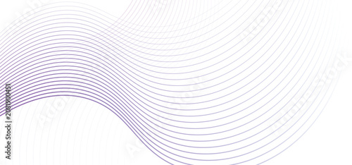 Abstract purple wave lines pattern made of small dots