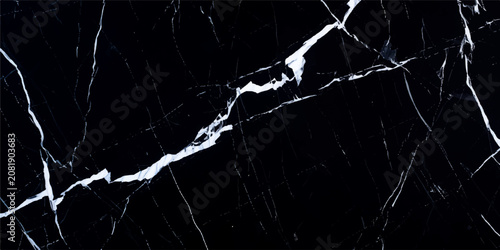 Photos Black Marble Vector Background with White Veins for Luxury Premium Interior Desi