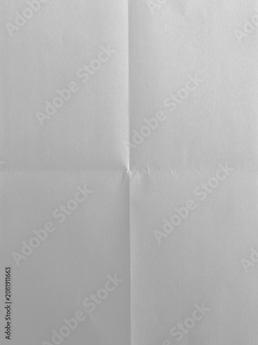 Canvastavla Transparent folded tracing paper with realistic creases isolated on transparent