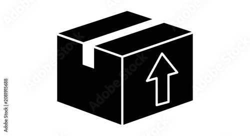 Black Box with White Arrow.