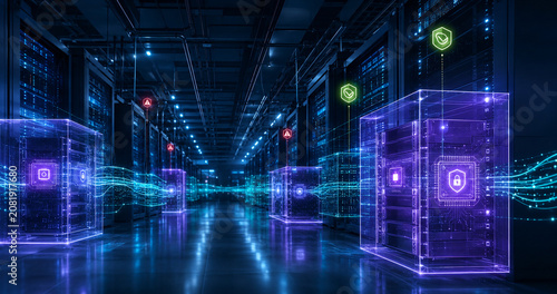 Futuristic Data Center with Digital Security and Confidential Computing Technology