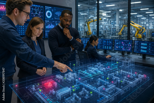 Physical AI Digital Twin Control Room