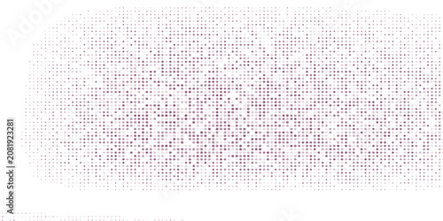 Konstfotografi Halftone Gradient Blue Color Halftone Background Staggered Dots Pattern modern d
