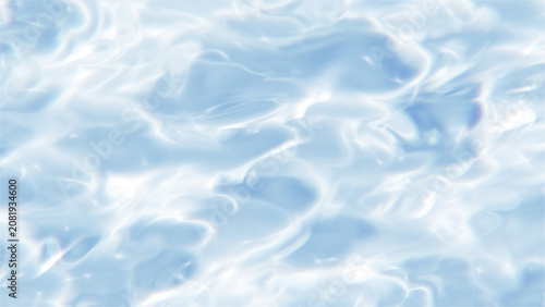 Photos 青い水面の抽象的なテクスチャ背景画像。
