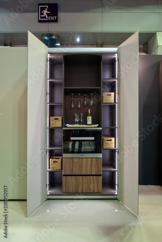 modern kitchen interior