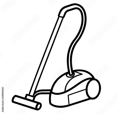 vacuum cleaner isolated
