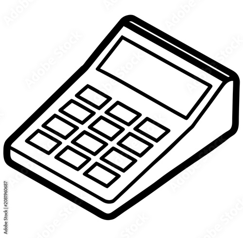 vector calculator icon