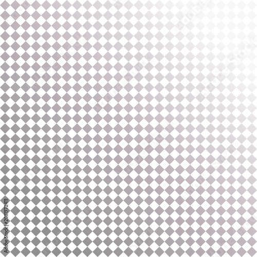 Diamond pattern with gradient from light to dark shades of gray  