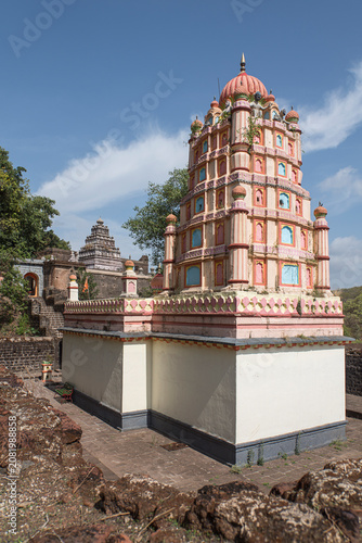 Ranjeshwar Temple, an ancient, culturally significant Lord Shiva temple. Famous for its Maratha history and ingenious traditional water management system. Pune, Maharashtra, India.
