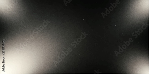 A gritty, vintage film grain texture with a dramatic spotlight effect, creating an atmospheric and retro background for your design projects.
