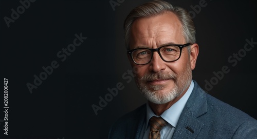 Striking portrait capturing the essence of the best dad ever with exemplary � Business Professional and Corporate Lifestyle Concept for Leadership