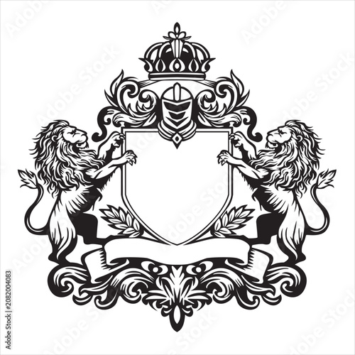 two lions, kings of the jungle