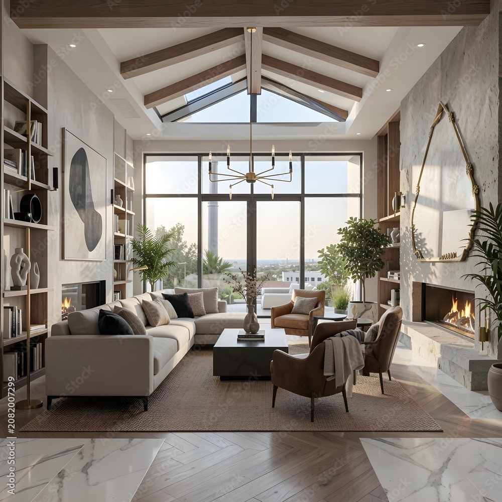 Fototapeta premium Luxurious Interior 