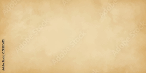 Warm sand beige aged parchment texture abstract background, gentle staining and faded shading, elegant backdrop for invitation, poster, backdrop and menu design.