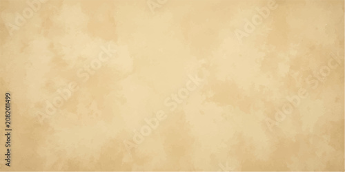 Golden cream old paper texture background, soft mottled wash with a handmade paper feel, modern abstract design for banner, presentation, flyer and web design.