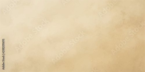 Abstract mellow beige weathered parchment texture background, faint blotched staining with a vintage finish, modern design for certificate, branding and packaging.