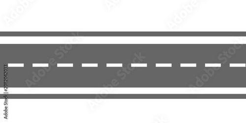 Winding road. Journey traffic curved highway. Road to horizon in perspective. Winding asphalt empty line isolated vector concept