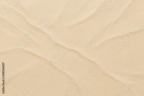 Light Beige Sand Wave Texture Background with Soft Creases.