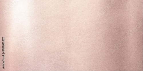 Konstfotografi A metallic texture of rose gold with subtle brushed lines and gentle light reflection creating a luxurious and elegant abstract background