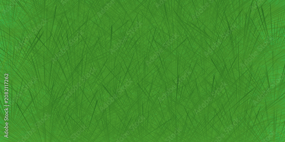 Obraz premium Green abstract background with intersecting lines