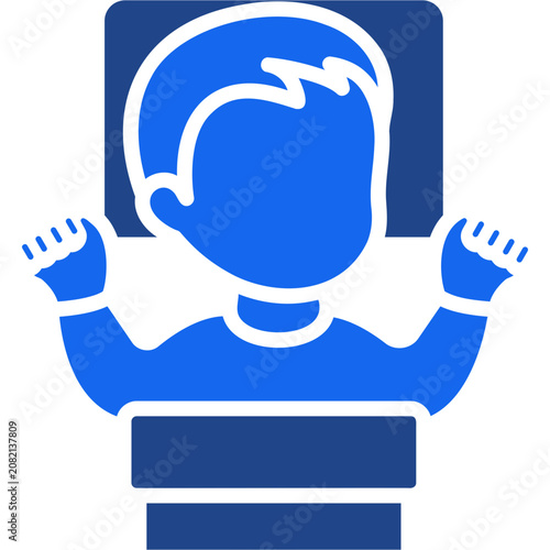 Canvas Print Safe Sleep Icon