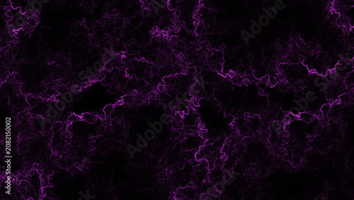 Fotografie Intense purple electricity plasma flash overlay component for digital art