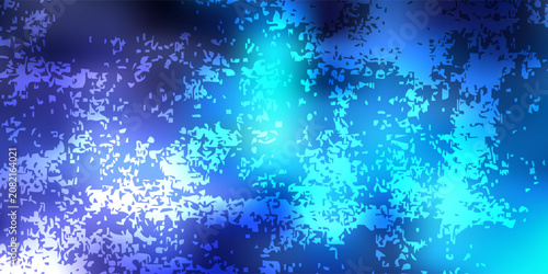 Abstract neon blue and purple grunge background with distressed texture and bright mesh gradient effect. modern desain vector illustartion