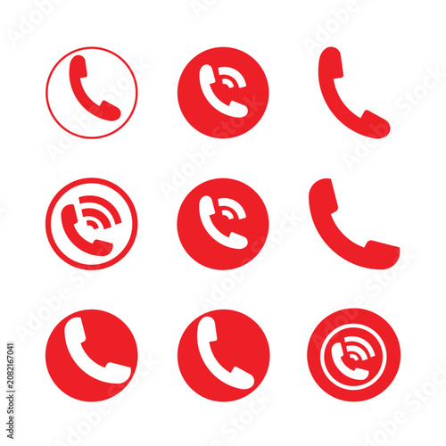Φωτογραφία PrintCall icon silhouette, business hotline communication and default smartphone