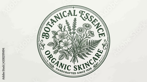 Botanical Essence Organic Skincare Logo - Handcrafted Since 1925