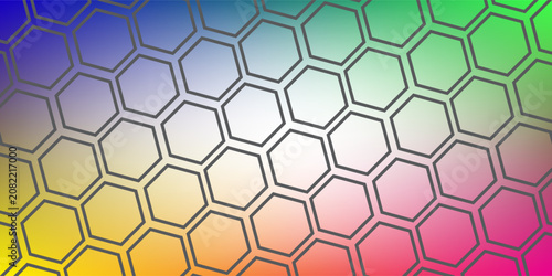 Colorful polygonal illustration vector background. Rainbow geometric background in Origami style with gradient. Triangular design for your business card, banner, wallpaper. Creative Design Templates.