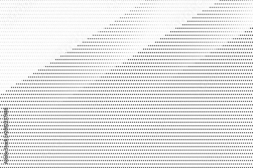 Abstract black and white digital glitch art isolated on transparent background, Vector, illustration