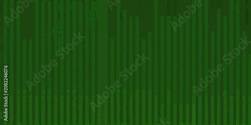 Cuadro en lienzo Green gradient vertical striped pattern with varying line thickness