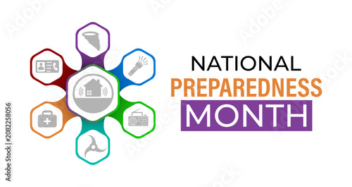 Εκτύπωση καμβά National Preparedness Month is an annual observance recognized every September