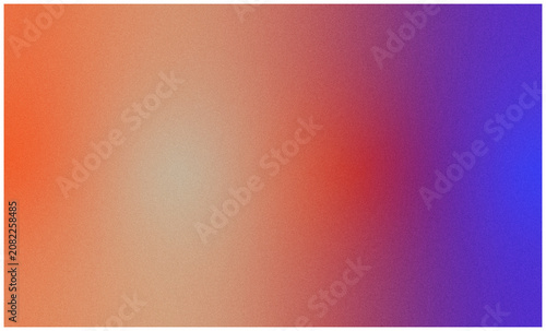Gradient background with orange red and blue color scheme