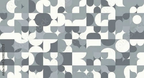 a gray and white abstract background with various shapes and patterns abstract background gray and w