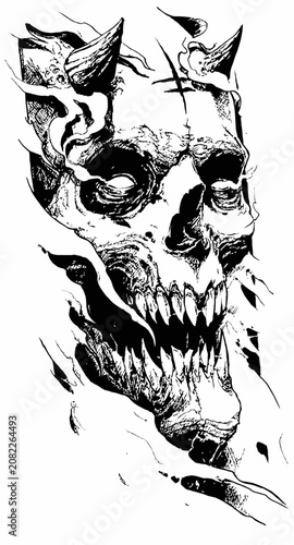 wolf head tattoo