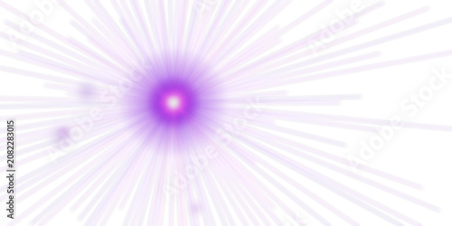 Radiant Purple Light Effect Bursting on a Transparent Background Style