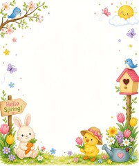 easter greeting card