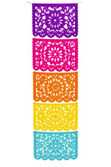 Vertical Papel Picado Decorative Border Set Collection