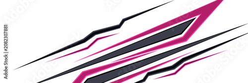 Quadro su tela Abstract sporty background with exclusive colors