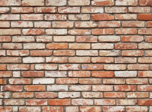 red brick wall