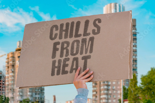 Photos "Chills from heat" Paradoxical cold sensations occur