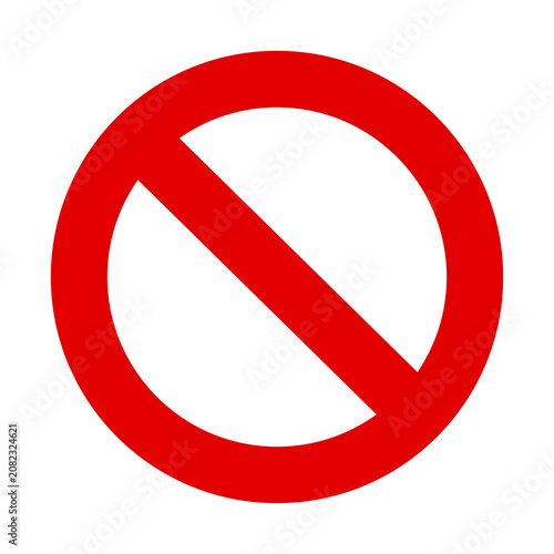 Foto no parking sign