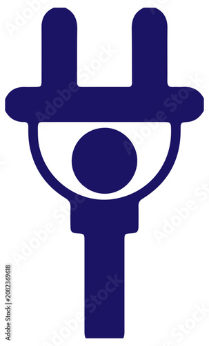 plug icon simple icon. Vector ICON all icon Viktor.
