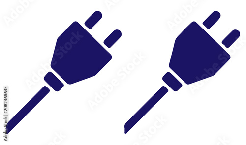 plug icon simple icon. Vector ICON all icon Viktor.
